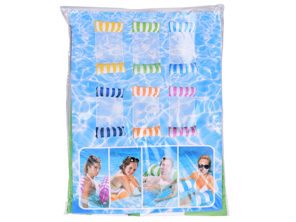 Pripučiamas plaukimo čiužinys - hamakas, rožinis