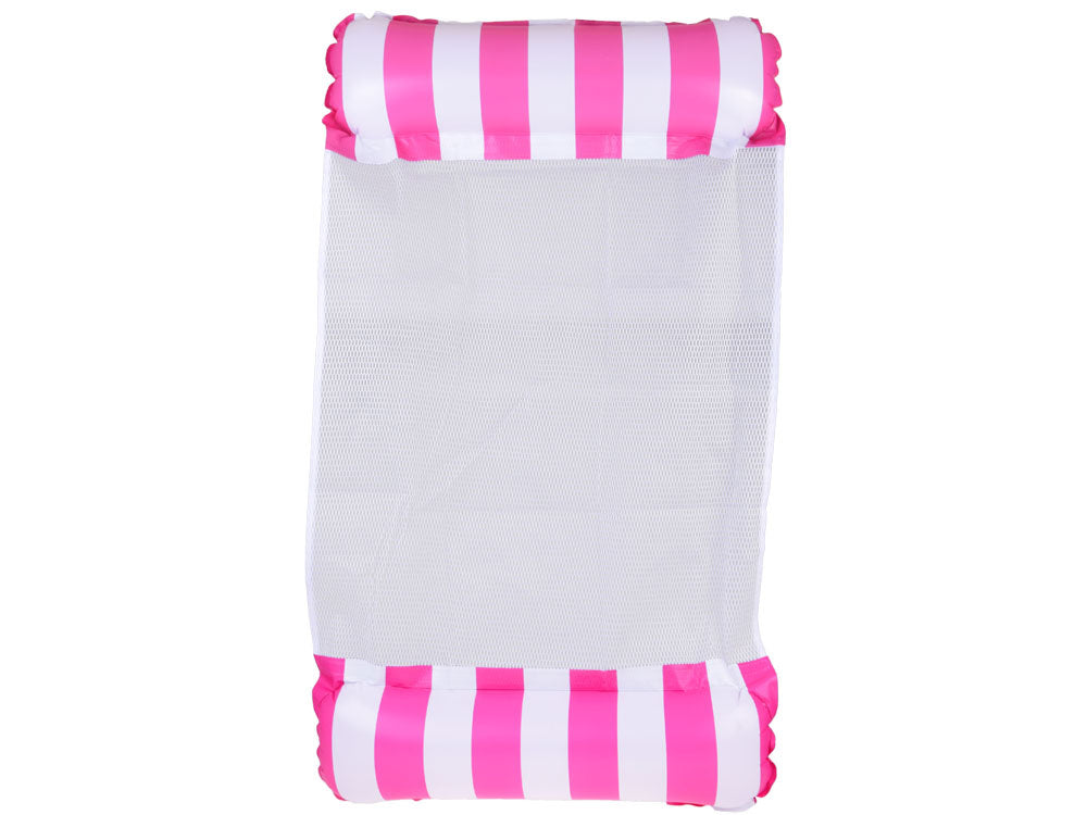 Pripučiamas plaukimo čiužinys - hamakas, rožinis