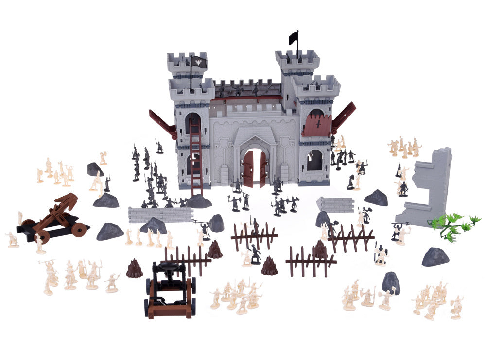 Kareivių figūrėlių rinkinys su priedais 302 el.