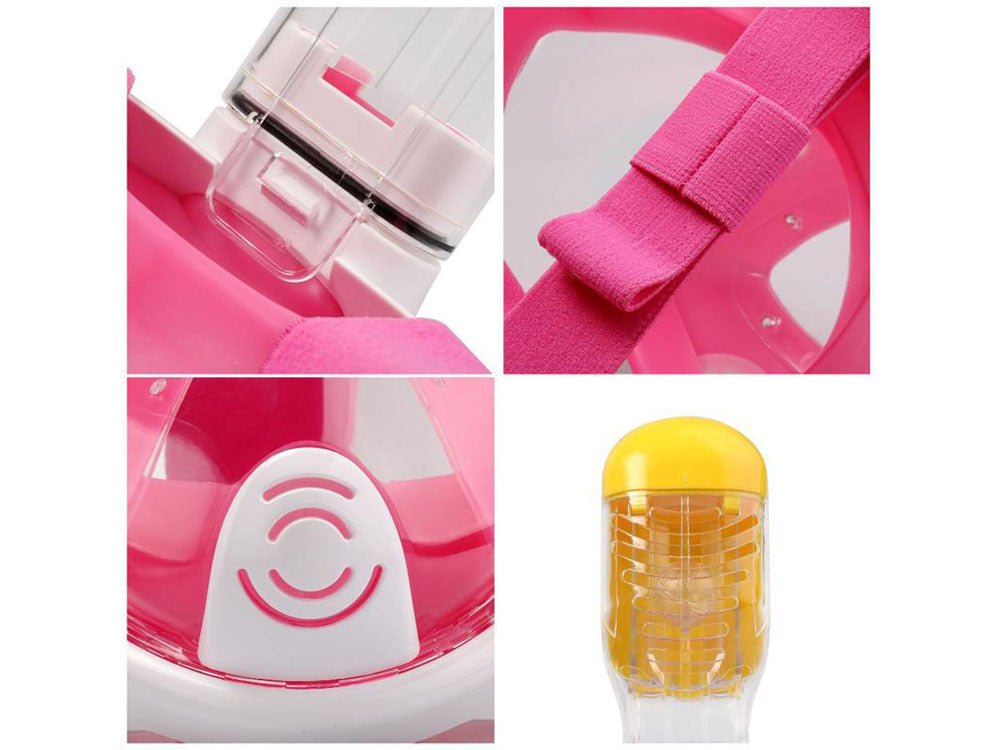 Nardymo kaukė vaikams S/M, rožinė