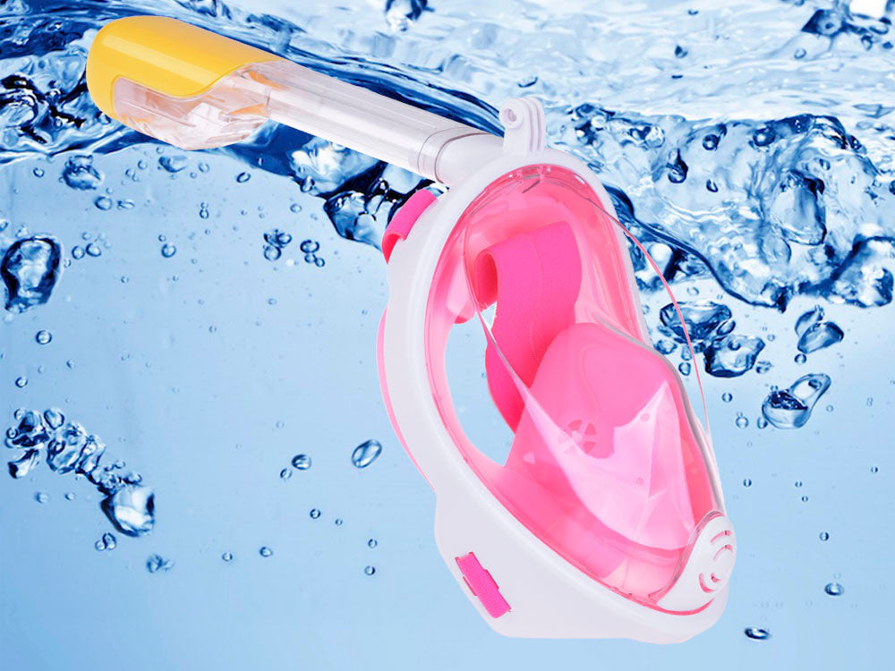 Nardymo kaukė vaikams S/M, rožinė