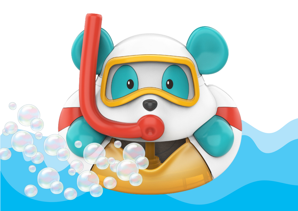 Vonios muilo burbulų žaislas „Meškiukas“