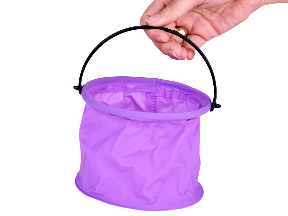 Sulankstomas kibirėlis-žaislas, violetinis