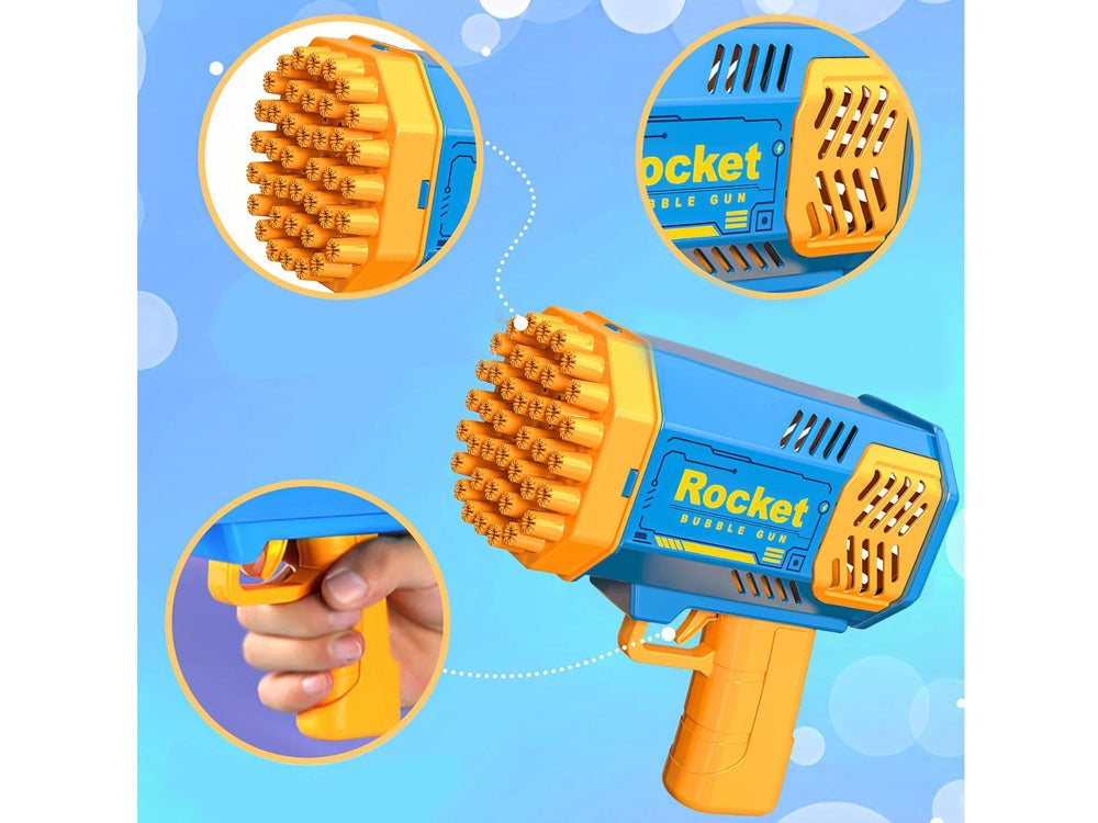 Muilo burbulų pistoleto rinkinys, mėlynas