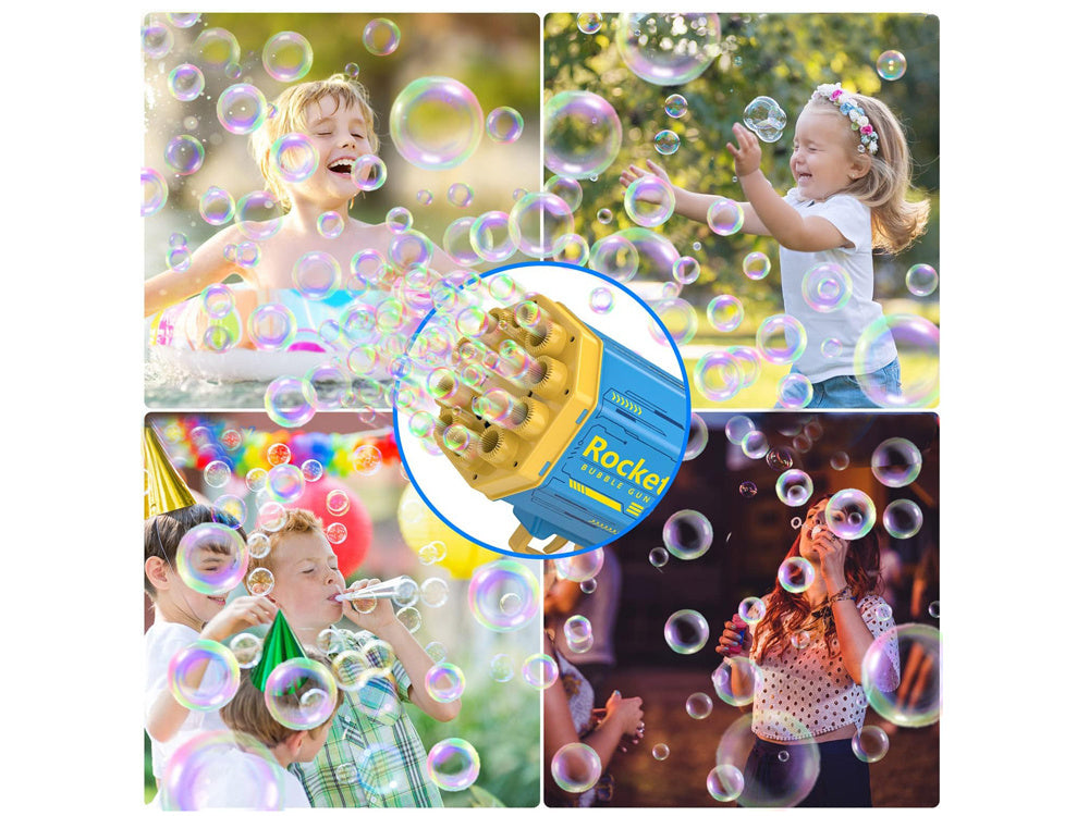 Muilo burbulų pistoleto rinkinys, mėlynas