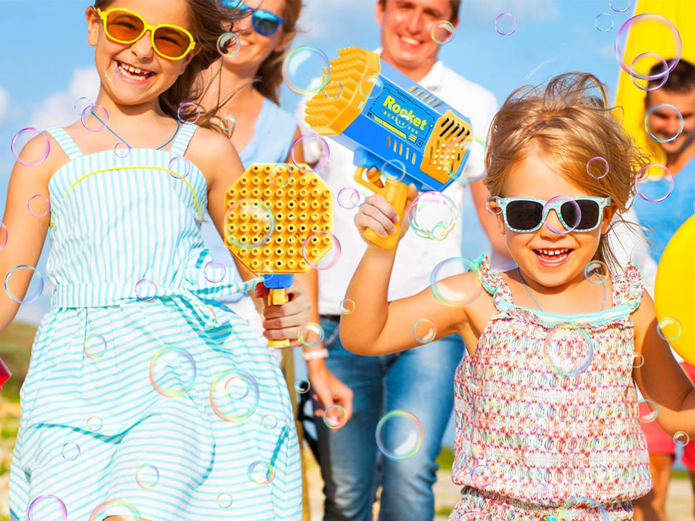 Muilo burbulų pistoleto rinkinys, mėlynas