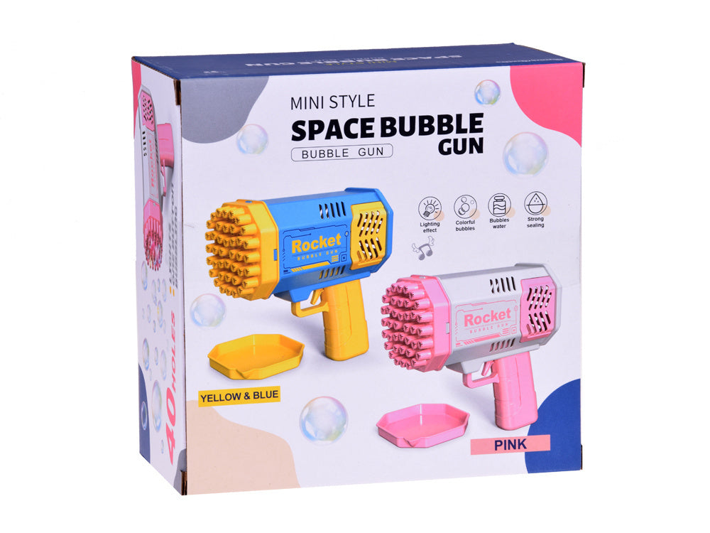 Muilo burbulų pistoleto rinkinys, mėlynas