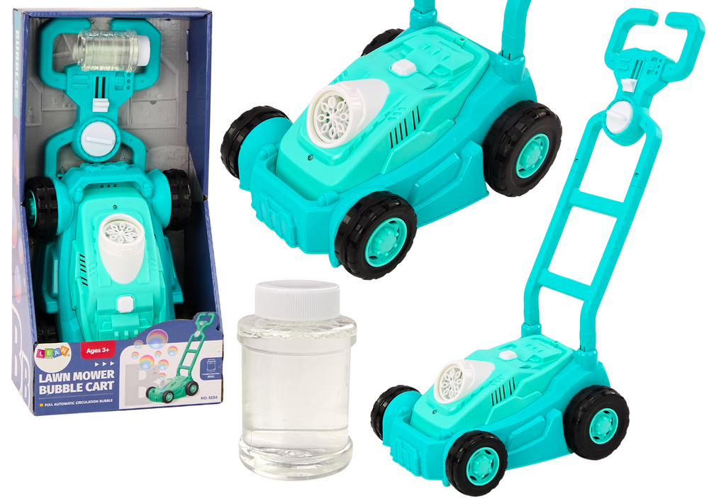 Muilo burbulų žoliapjovė vaikams, mėlyna