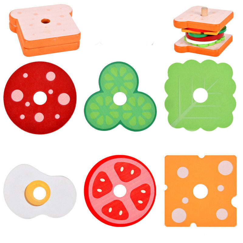 Medinis sumuštinis su receptų kortelėmis 8 el.