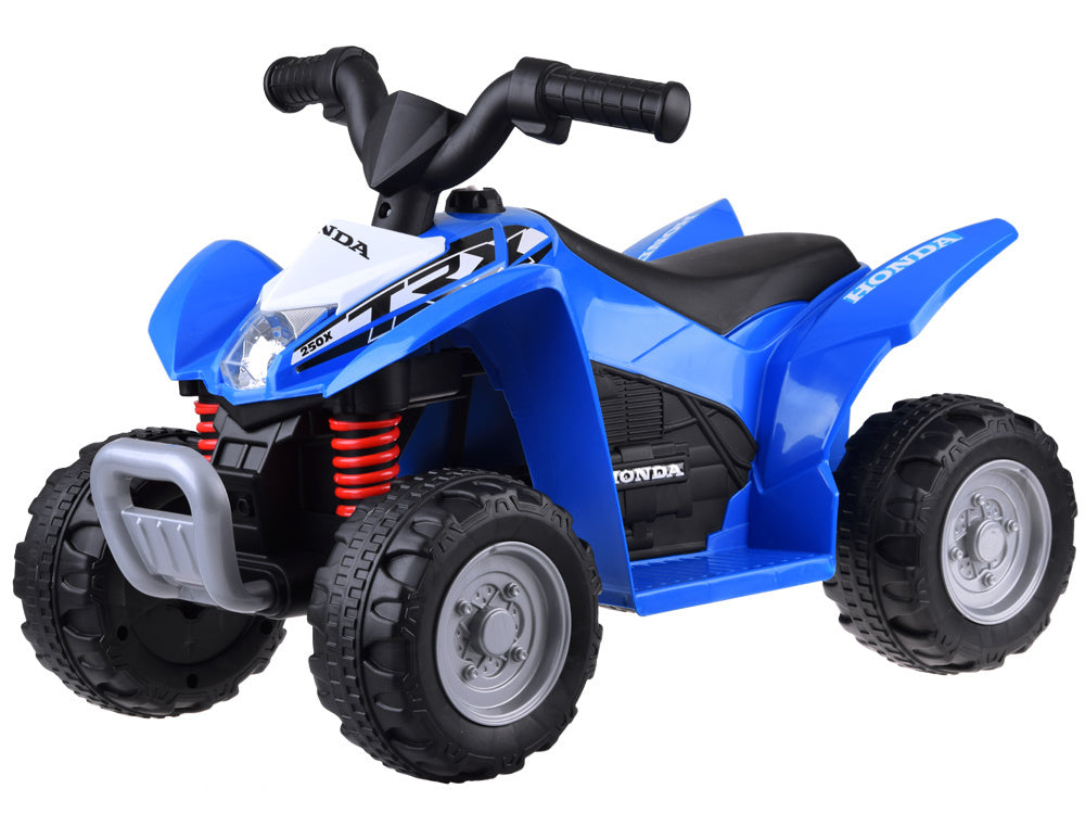 Vienveitis elektinis keturratis HONDA ATV, mėlynas