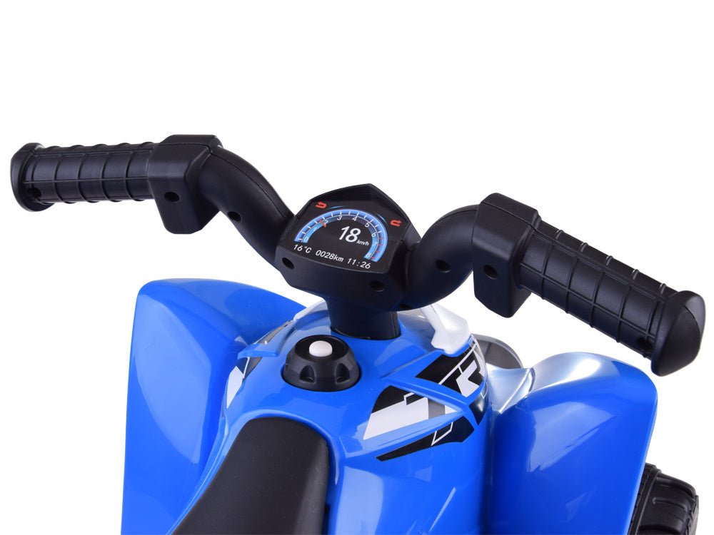 Vienveitis elektinis keturratis HONDA ATV, mėlynas