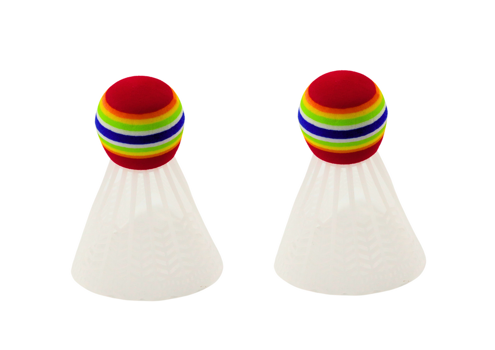 Badmintono rinkinys su šviesos efektais 2 vnt.