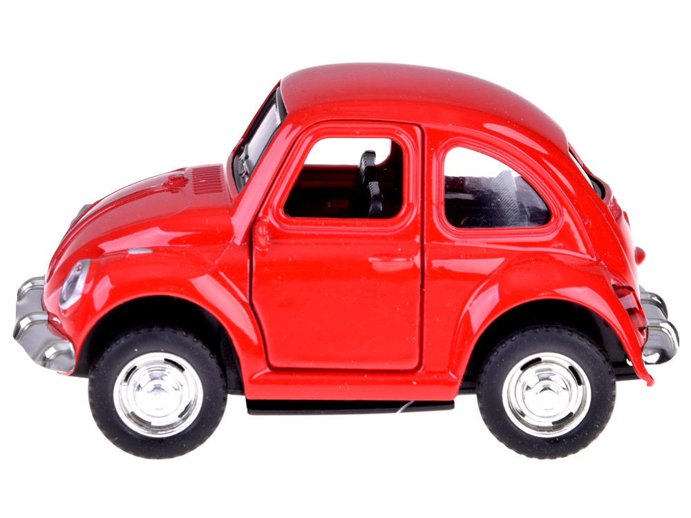 Žaislinis metalinis automobilis VV vabalas, raudonas