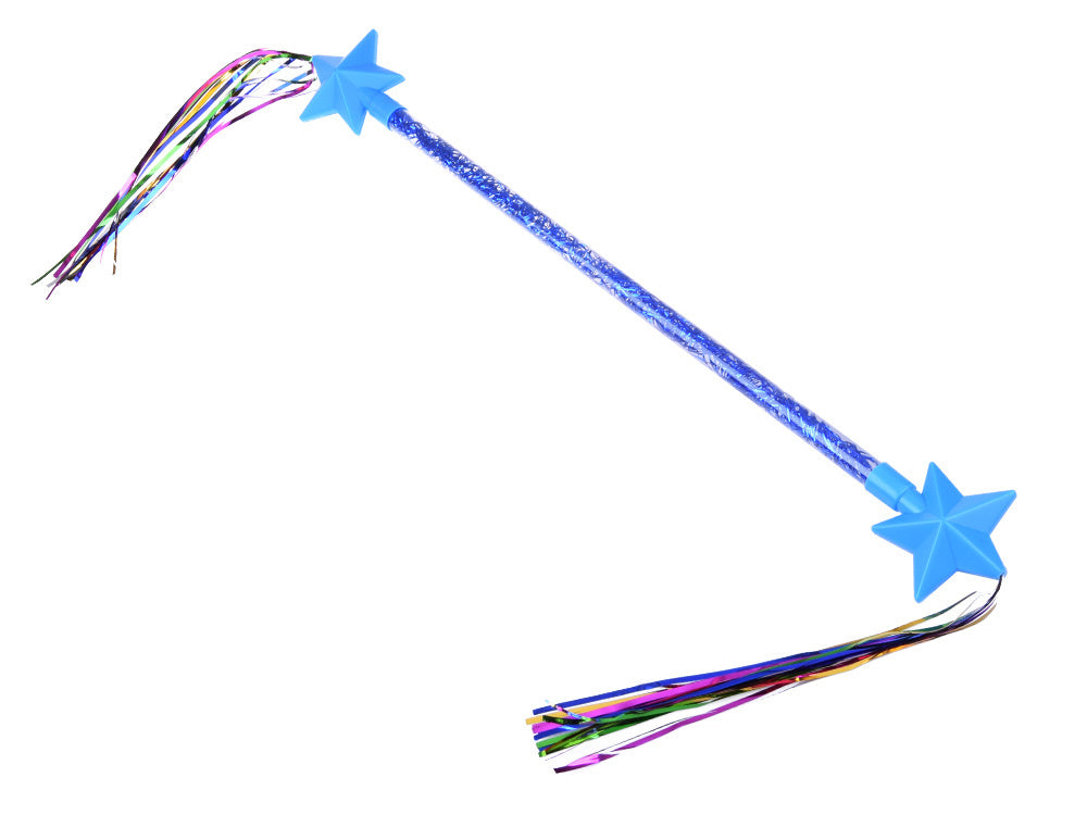 Gimnastikos lazdelė su juostelėmis