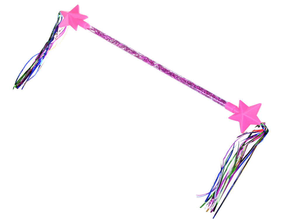 Gimnastikos lazdelė su juostelėmis