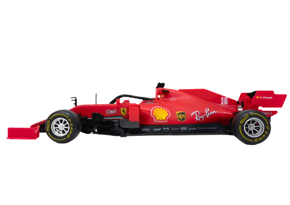 Nuotoliniu būdu valdomas Ferrari SF1000 automobilio konstruktorius Rastar, raudonas
