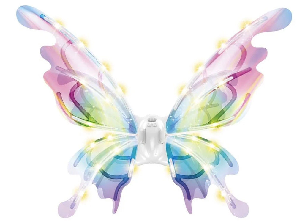 Drugelio sparnai vaikams su šviesos ir garso efektais