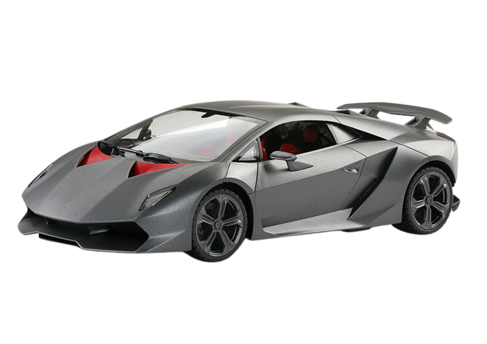 Nuotoliniu būdu valdomas  Lamborghini Sesto automobilis 1:14 Rastar, pilkas
