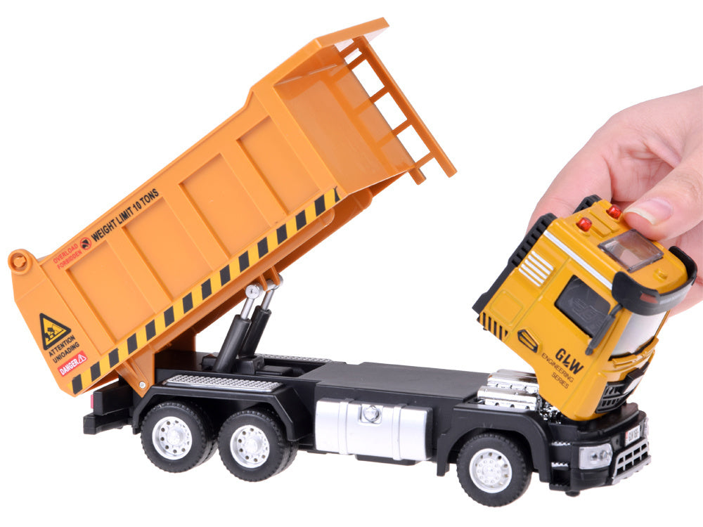 Žaislinis automobilis savivartis su garsu ir šviesa