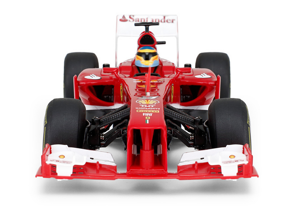 Nuotoliniu būdu valdomas Ferrari F1 automobilis, raudonas