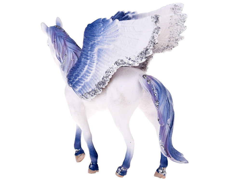 Pegaso figūrėlė su sparnais, mėlyna