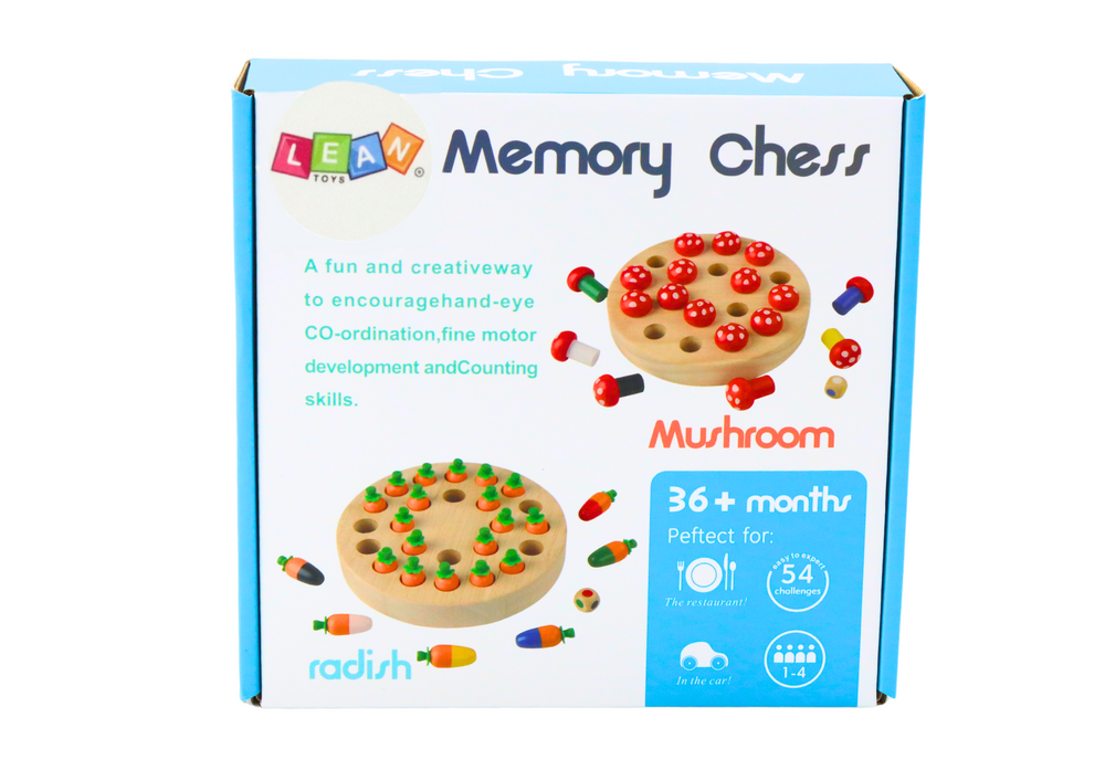 Medinis atminties žaidimas vaikams „Morkų šeima“