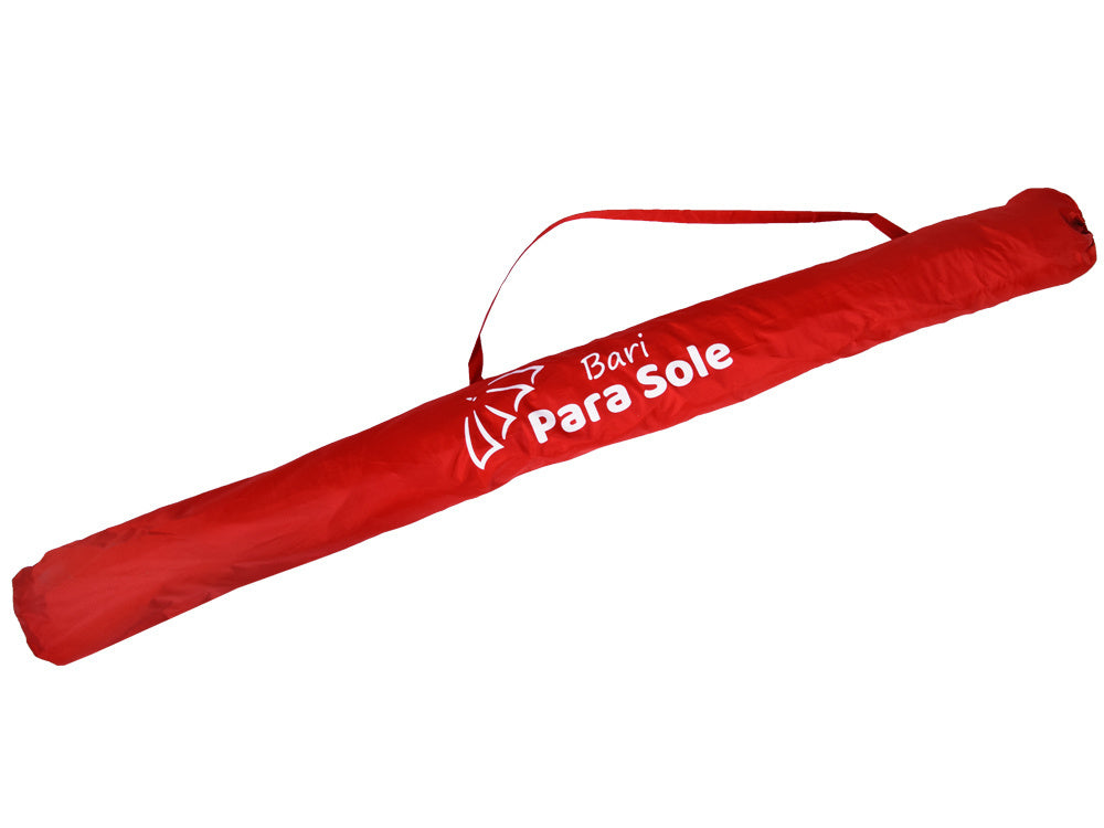 Paplūdimio skėtis UPF 50+, raudonas