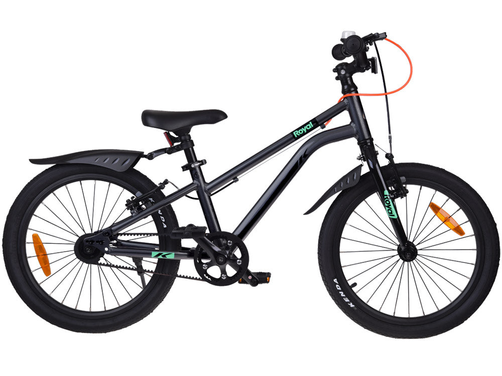Vaikiškas dviratis Gold Kable-Belt 18", juodas, RoyalBaby