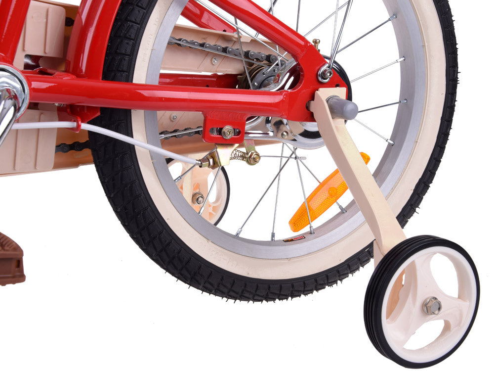 Vaikiškas miesto dviratis Eurocle 16", raudonas, Royal Baby