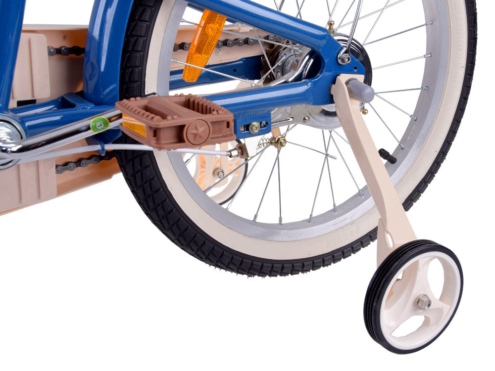 Vaikiškas miesto dviratis Eurocle 18", mėlynas, Royal Baby