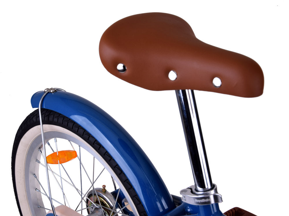 Vaikiškas miesto dviratis Eurocle 18", mėlynas, Royal Baby