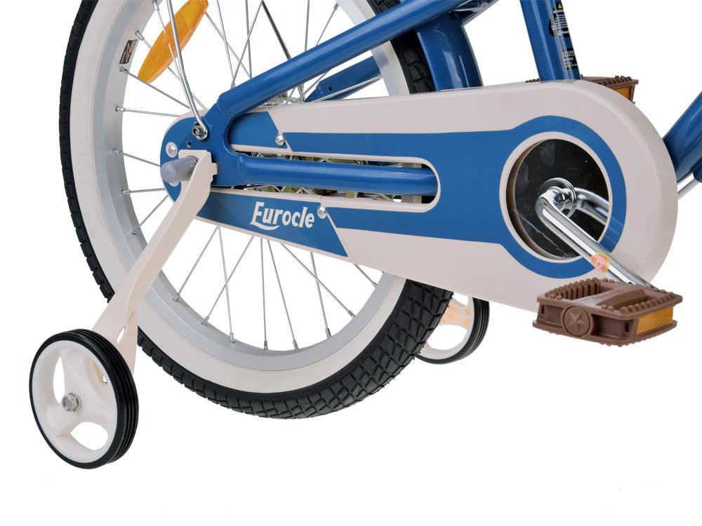 Vaikiškas miesto dviratis Eurocle 18", mėlynas, Royal Baby