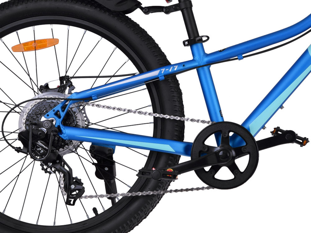 Dviratis vaikams ir paaugliams 24" STUDENT BICYCLE, mėlynas, Royal Baby