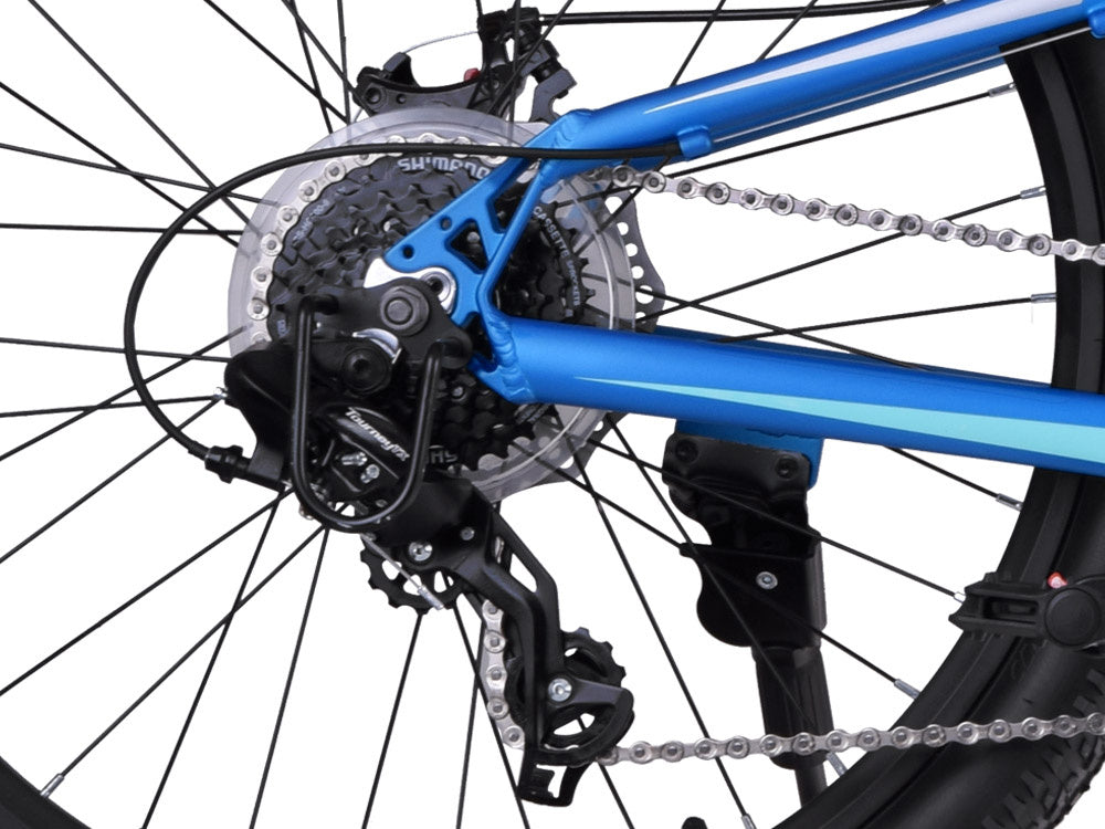 Dviratis vaikams ir paaugliams 24" STUDENT BICYCLE, mėlynas, Royal Baby