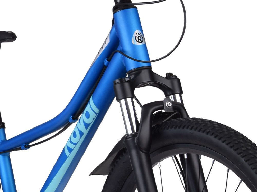 Dviratis vaikams ir paaugliams 24" STUDENT BICYCLE, mėlynas, Royal Baby