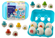 Edukacinis dinozaurų kiaušinių rinkinys 6 vnt.
