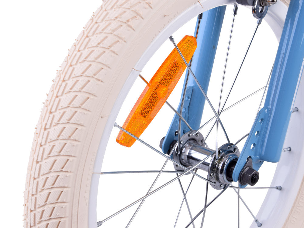 Vaikiškas dviratis 16" MACARON su papildomais ratas, Royal Baby