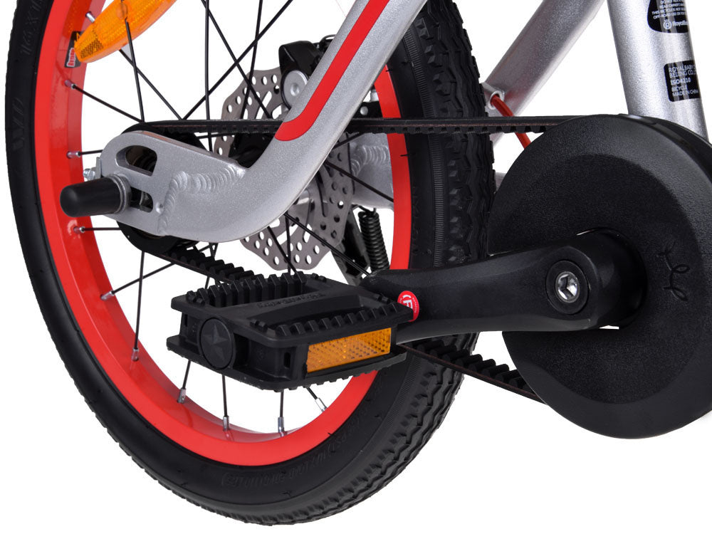 Modernus ir lengvas vaikiškas dviratis Mars 16", baltas, Royal