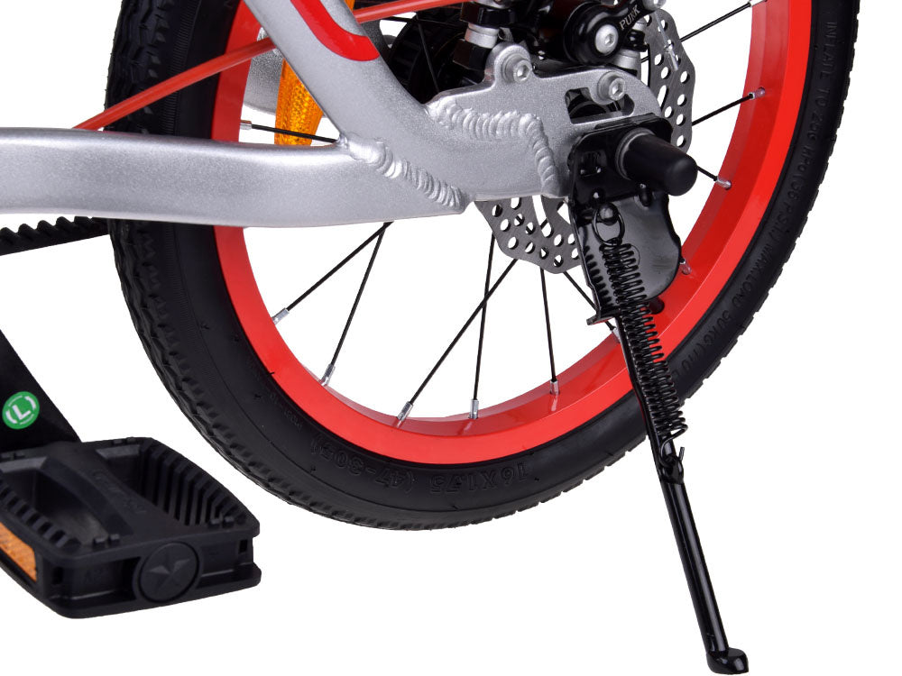 Modernus ir lengvas vaikiškas dviratis Mars 16", baltas, Royal