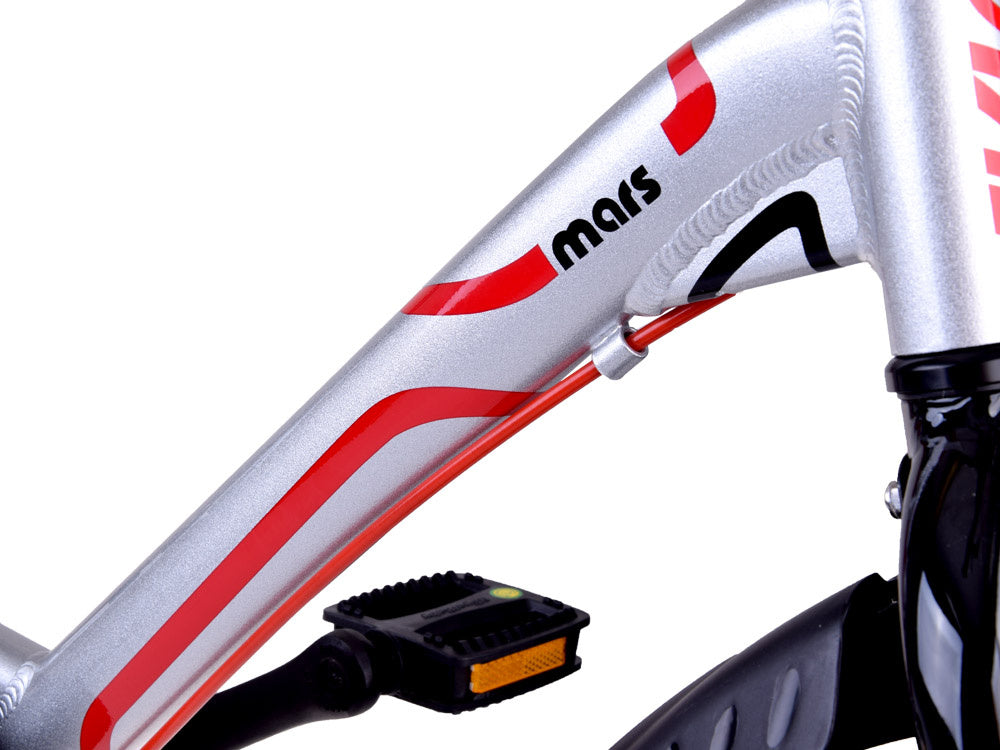 Modernus ir lengvas vaikiškas dviratis Mars 16", baltas, Royal