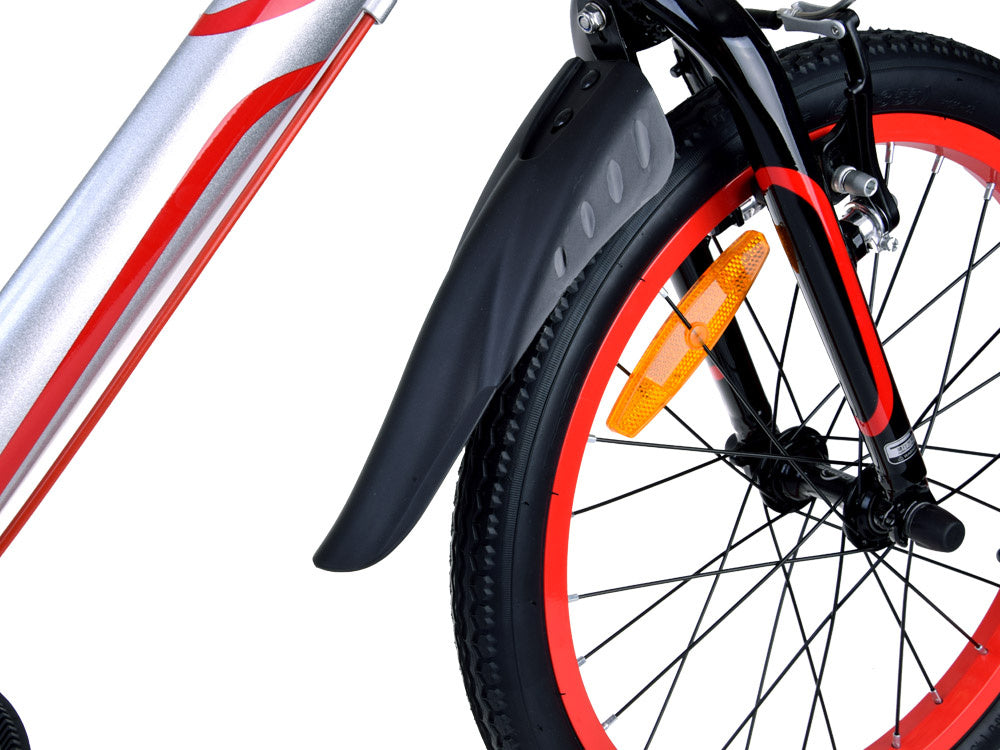 Modernus ir lengvas vaikiškas dviratis Mars 16", baltas, Royal