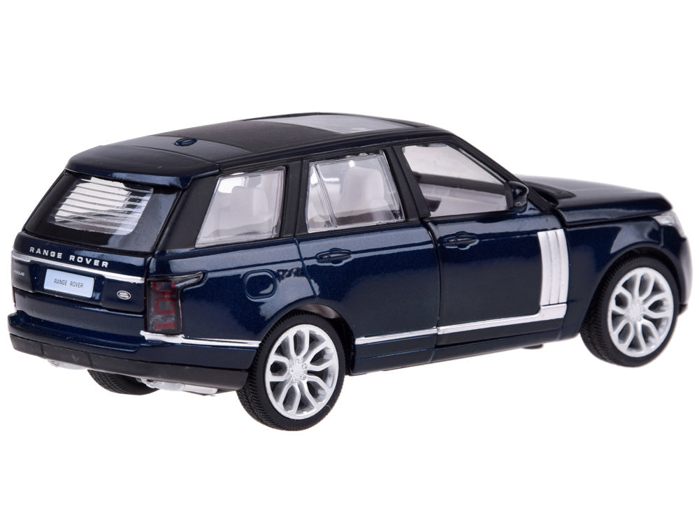 Metalinis automobilio RANGE ROVER modelis su šviesos ir garso efektais