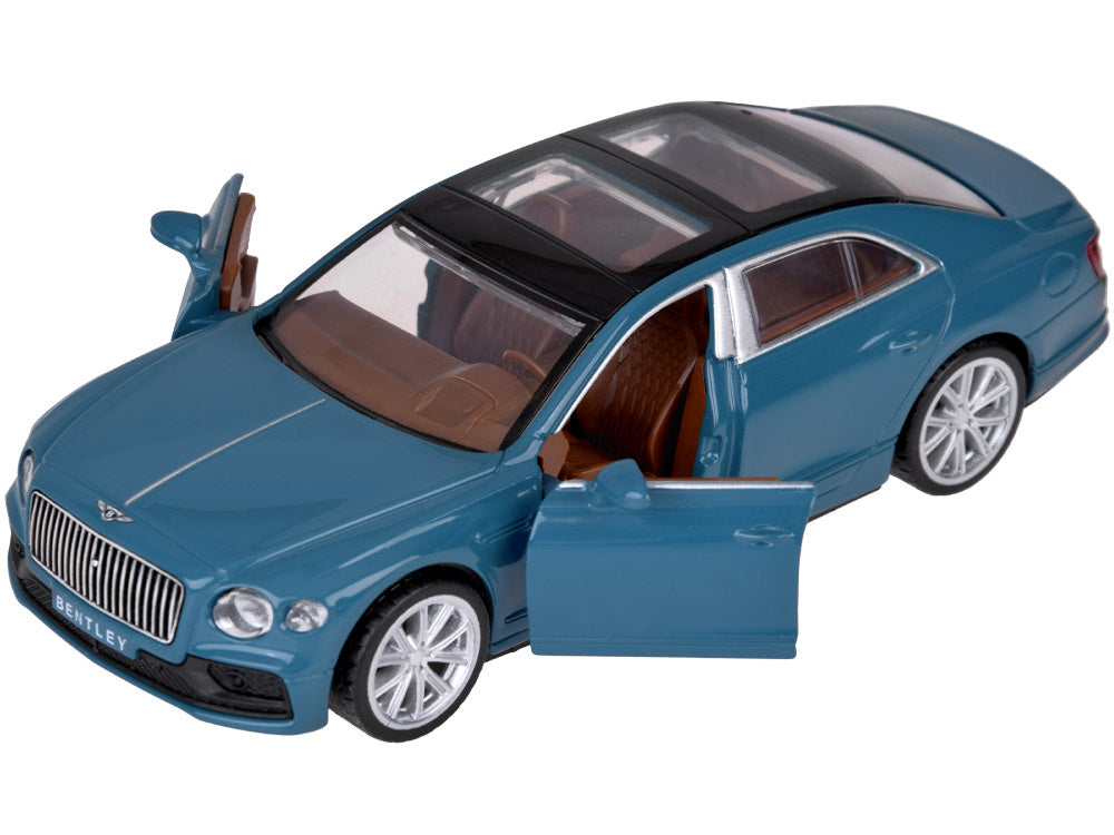Metalinis automobilio BENTLEY FLYING SPUR HYBRID modelis su šviesos ir garso efektais