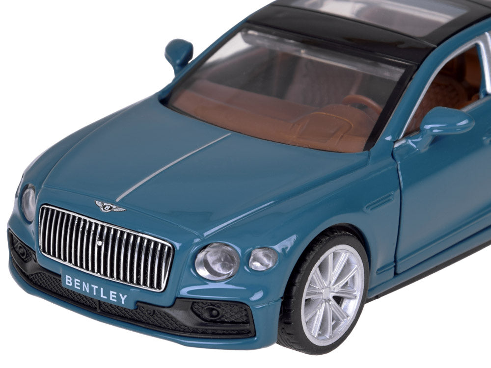 Metalinis automobilio BENTLEY FLYING SPUR HYBRID modelis su šviesos ir garso efektais