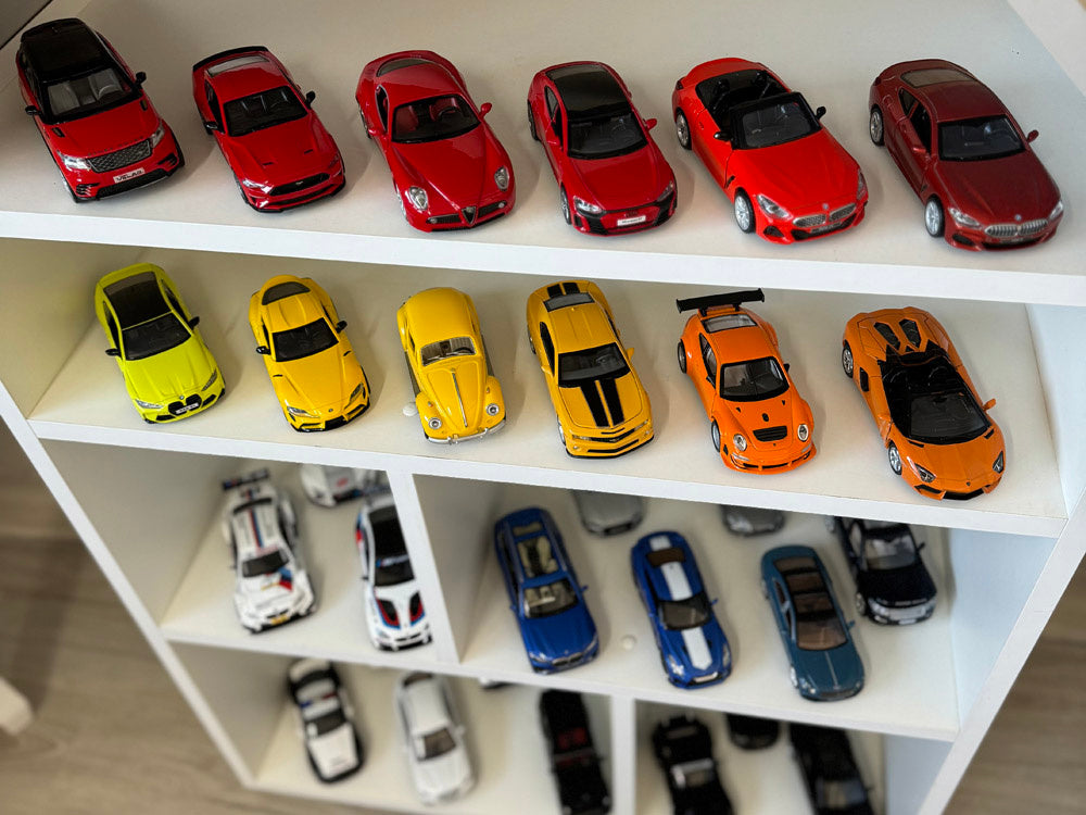 Metalinis modelis automobilis Porshe 911 GT3 RSR su šviesos ir garso efektais, oranžinis