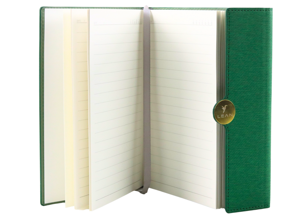 Užrašų knygutė su magnetu A5, mėlyna