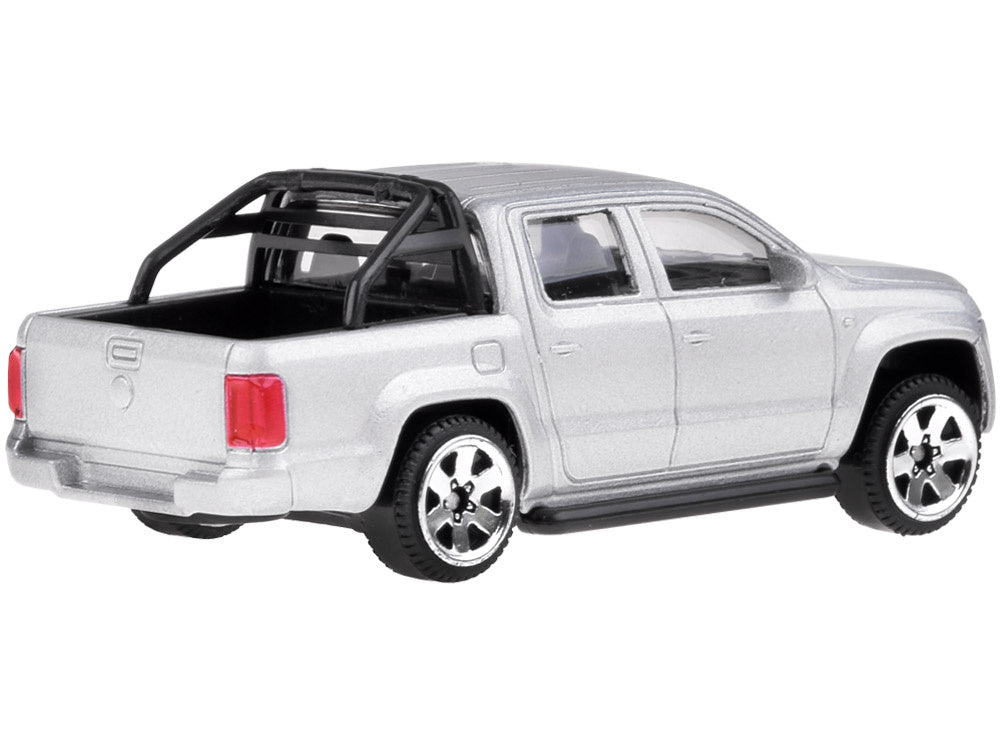 Metalinis automobilio Volkswagen Amarok modelis, sidabrinis