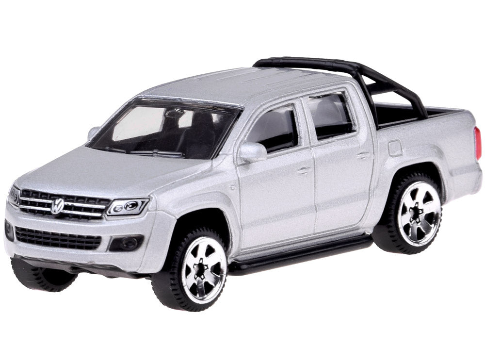 Metalinis automobilio Volkswagen Amarok modelis, sidabrinis