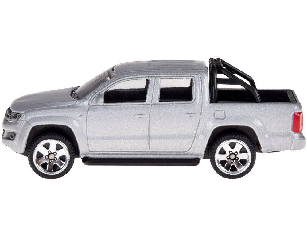 Metalinis automobilio Volkswagen Amarok modelis, sidabrinis