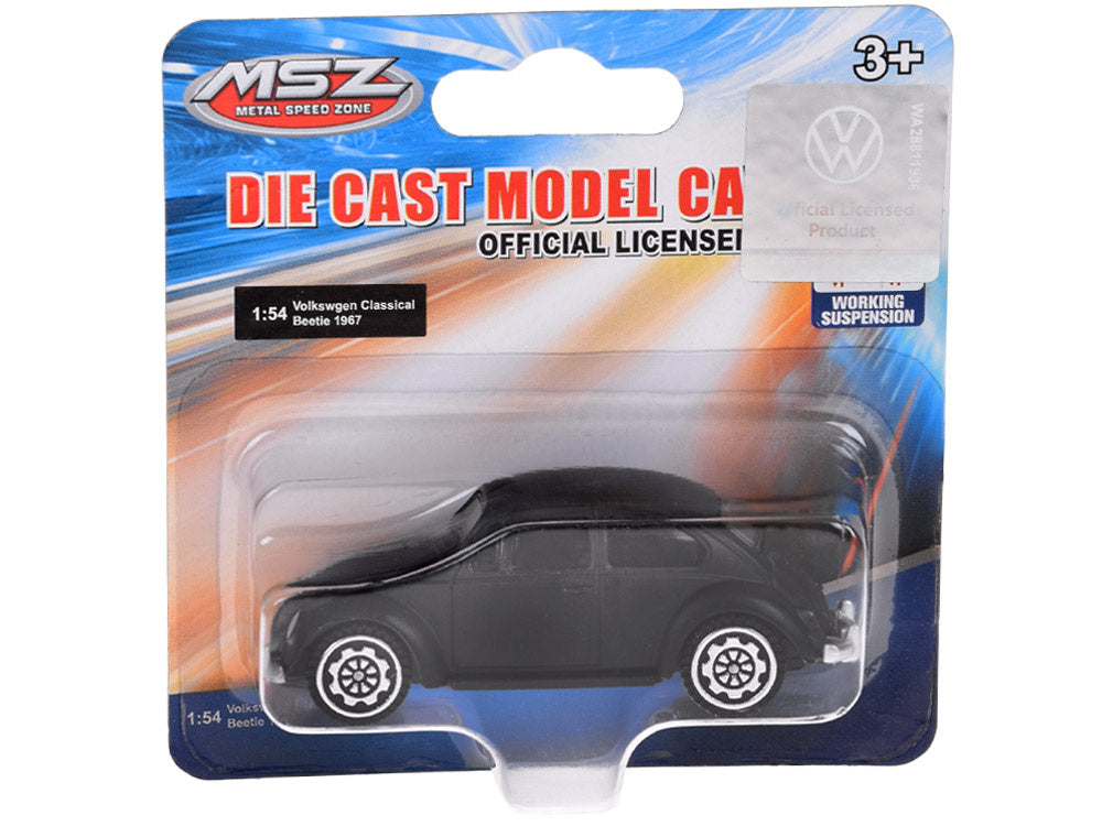 Metalinis automobilio Volkswagen Classical Beetie 1967 modelis, juodas